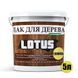 Лак акриловий для дерева LOTUS Прозорий Глянцевий 5л LD-L-5 фото 2
