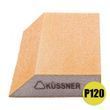 Шліфувальний брусок трапеція губка Kussner Soft P120 еластичний 125x90x25 1000-250120 фото