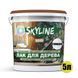 Лак для дерева акриловий Skyline Wood Прозорий Глянцевий 5л LDG-S-5 фото 2