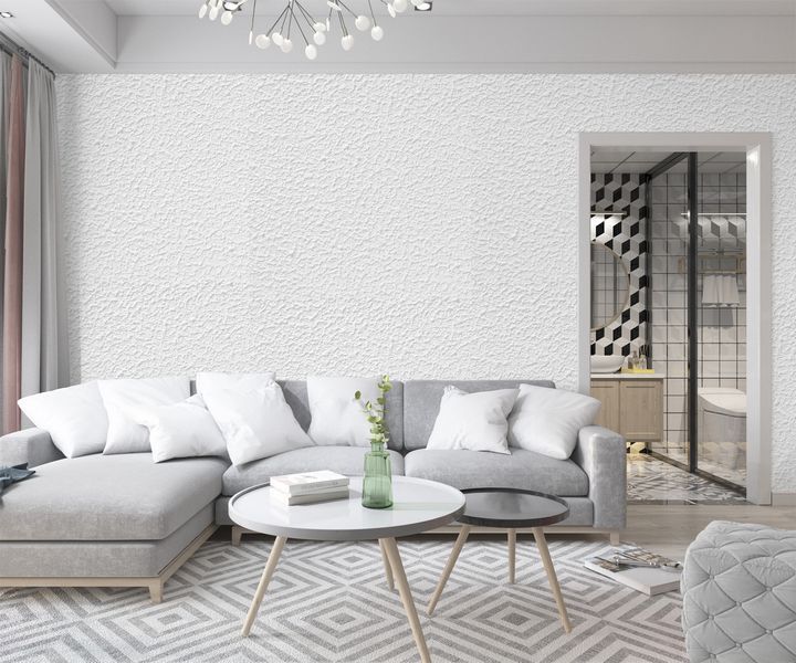 Кольорова Фарба - Грунт акрилова з кварцовим піском SkyLine 0300-N Пломбір 1,4 кг 2932970228 фото