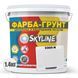 Кольорова Фарба - Грунт акрилова з кварцовим піском SkyLine 0300-N Пломбір 1,4 кг 2932970228 фото 2