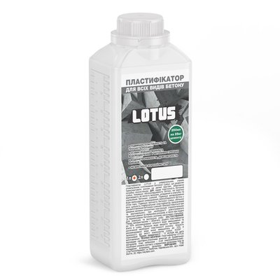 Пластифікатор для всіх видів бетону LOTUS 1л PLAST-L-1 фото